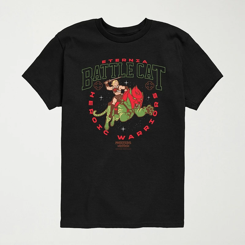 Masters Of The Universe Little & Big Kid Boys Crew Neck Short Sleeve Regular Fit Graphic T-Shirt