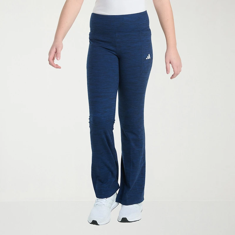 adidas Big Kid Girls Mid Rise Yoga Pant