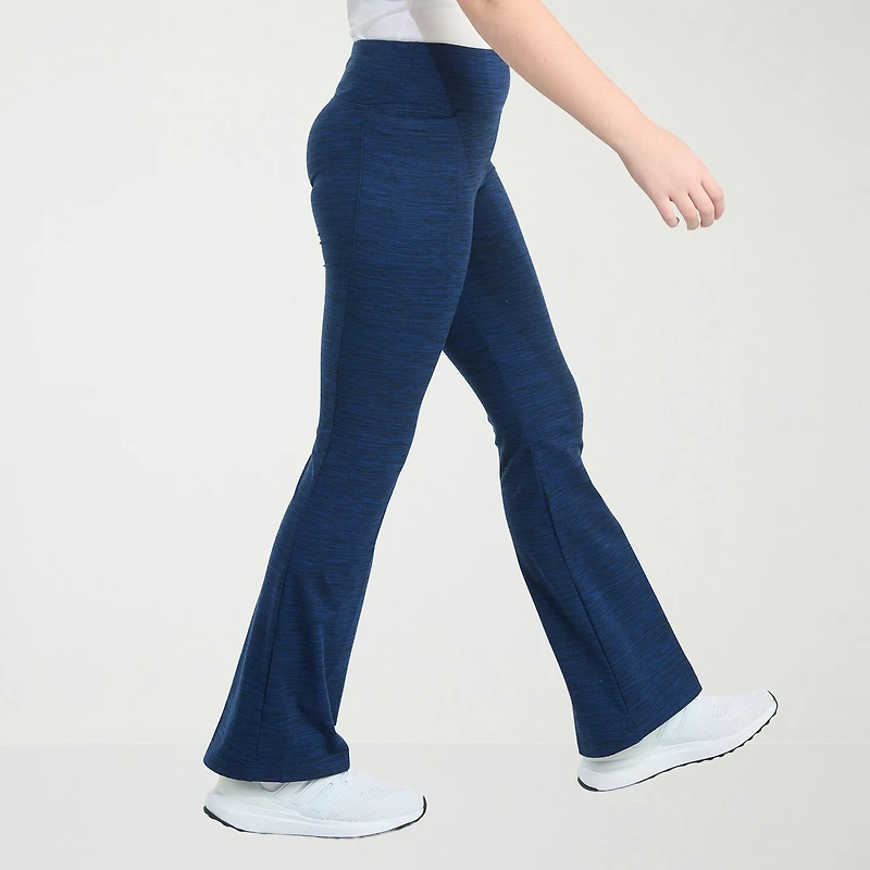 adidas Big Kid Girls Mid Rise Yoga Pant