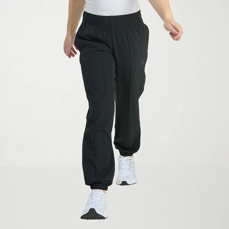 adidas Big Kid Girls Cuffed Mid Rise Regular Fit Jogger Pant