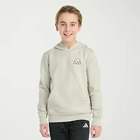 adidas Big Kid Boys Long Sleeve Fleece Active Hoodie