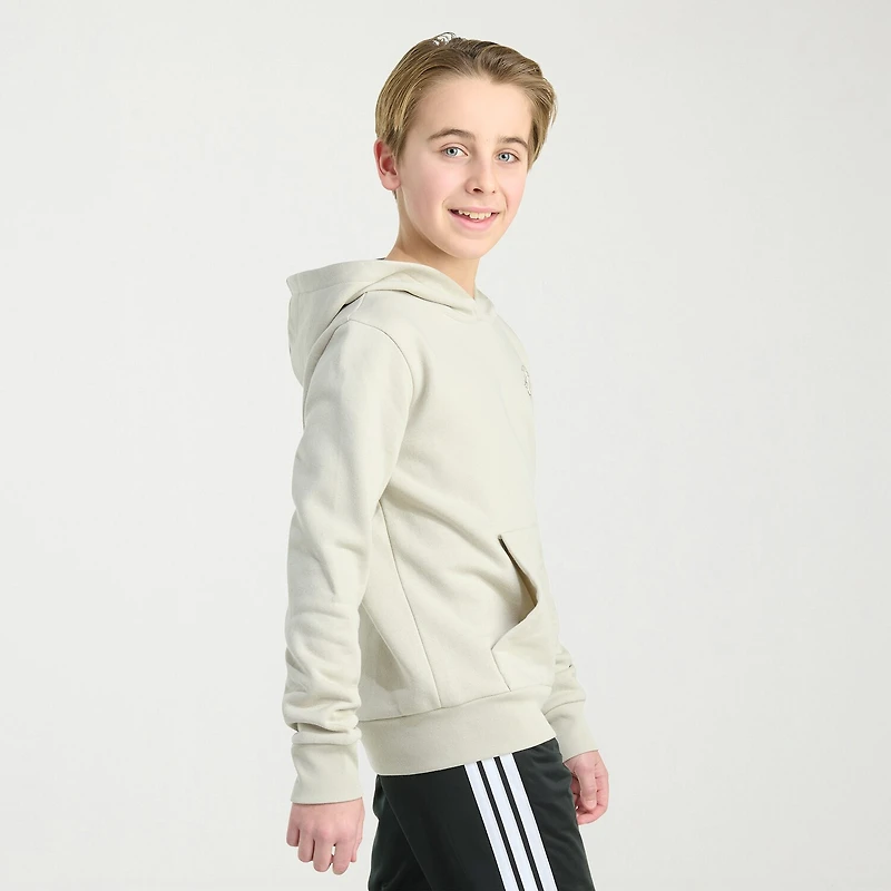adidas Big Kid Boys Long Sleeve Fleece Active Hoodie