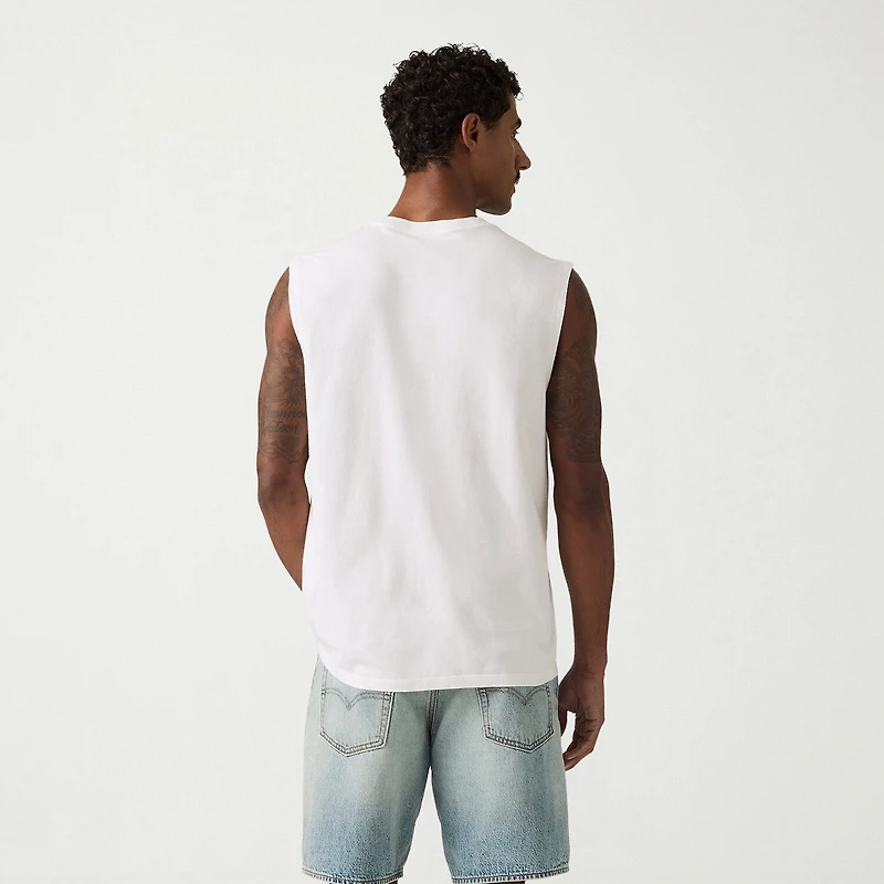 Levi's® Mens Crew Neck Sleeveless Muscle T-Shirt