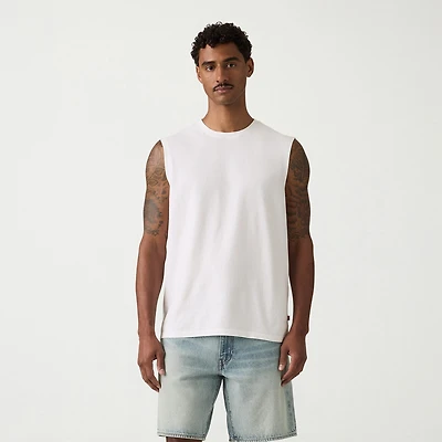 Levi's® Mens Crew Neck Sleeveless Muscle T-Shirt