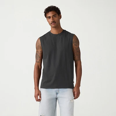 Levi's® Mens Crew Neck Sleeveless Muscle T-Shirt