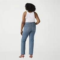 Levi's® Womens Plus Mid Rise 314™ Straight Leg Jean