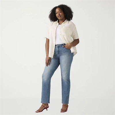 Levi's® Womens Plus Mid Rise 314™ Straight Leg Jean