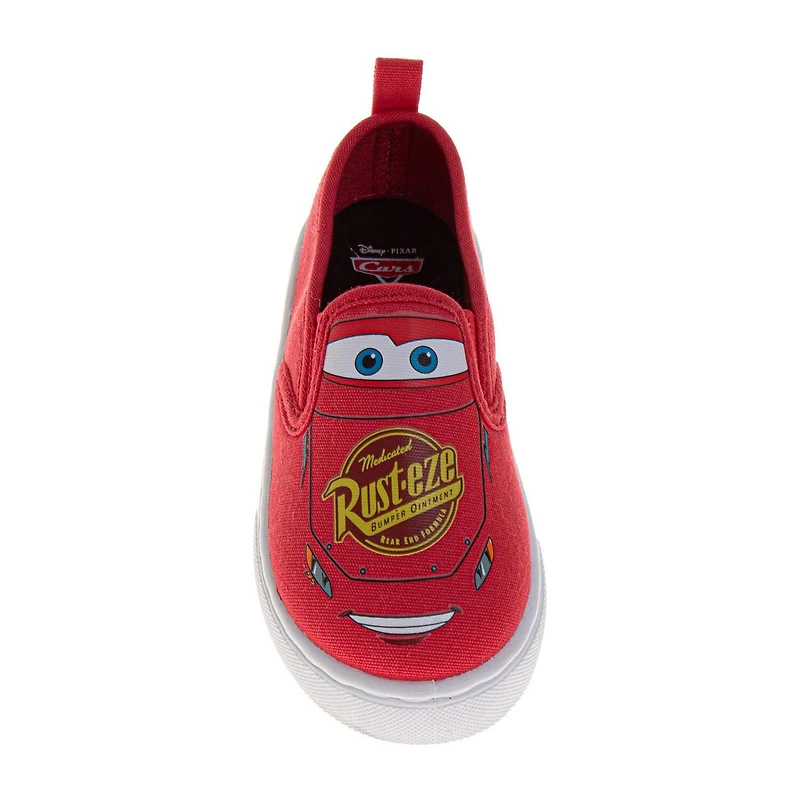 Josmo Boys Cars Round Closed Toe Slip-On Shoe