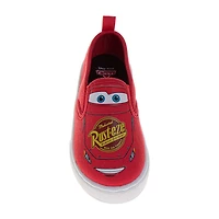Josmo Boys Cars Round Closed Toe Slip-On Shoe