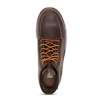 Eastland Mens Lumber Up Moc Toe Boot Flat Heel Chukka Boots