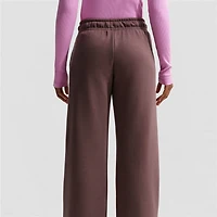 Nike Club Womens Lightweight Wide Leg Mid Rise Fleece Sweatpant