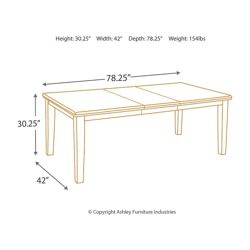 Signature Design by Ashley® Towson 5-Pc Standard Height Dining Set