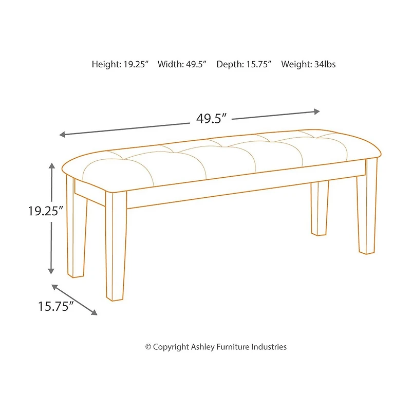 Signature Design by Ashley® Towson 6-Pc Standard Height Dining Set