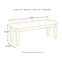 Signature Design by Ashley® Towson 6-Pc Standard Height Dining Set