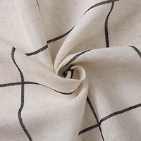 Elrene Home Fashions Brighton Rod Pocket Back Tab Energy Saving Blackout Single Curtain Panel