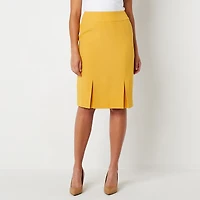 Black Label by Evan-Picone Womens Suit Skirt