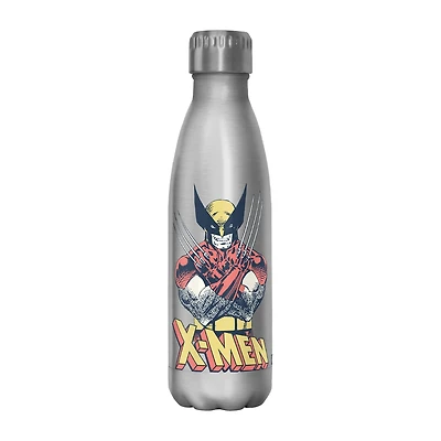 Disney Collection Marvel Vintage Wolverine 17 Oz Stainless Steel Bottle
