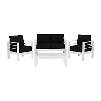 Safavieh Nason 4-pc. Conversation Set Cushioned