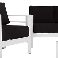 Safavieh Nason 4-pc. Conversation Set Cushioned