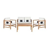 Safavieh Montez 4-pc. Conversation Set Cushioned