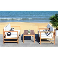 Safavieh Montez 4-pc. Conversation Set Cushioned