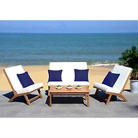 Safavieh Chaston 4-pc. Conversation Set Cushioned