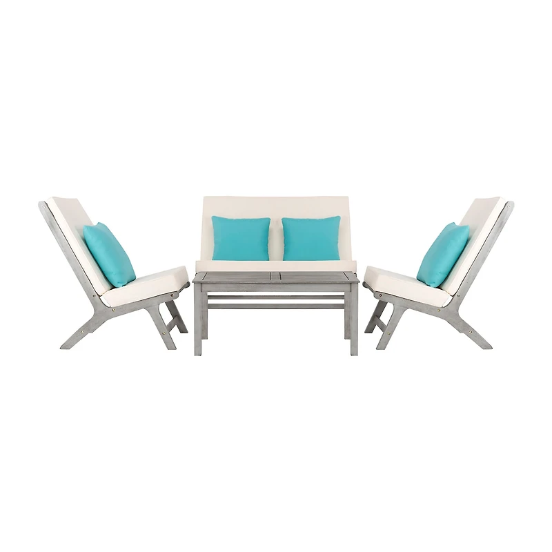 Safavieh Chaston 4-pc. Conversation Set Cushioned