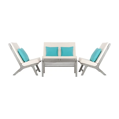 Safavieh Chaston 4-pc. Conversation Set Cushioned