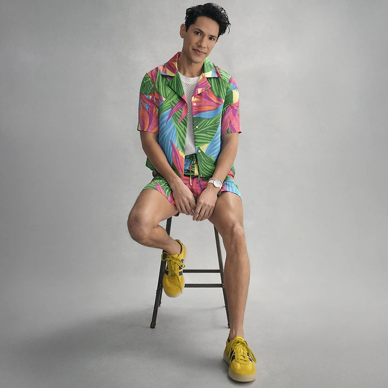 Hope & Wonder Pride Unisex Short Sleeve Button-Down Shirt