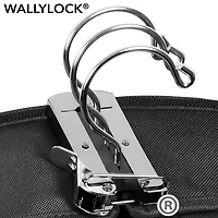 WallyBags 42" Premium Travel Garment Bag With Shoulder Strap, Two Large Pockets And Printed Lining