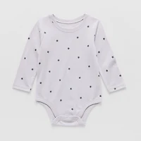 Okie Dokie Baby Unisex Round Neck Long Sleeve Bodysuit