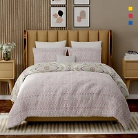 Color Sense 3-pc. REVERSIBLE Duvet Cover Set