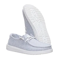 HEYDUDE Wendy Womens Moc Closed Toe Slip-On Shoe