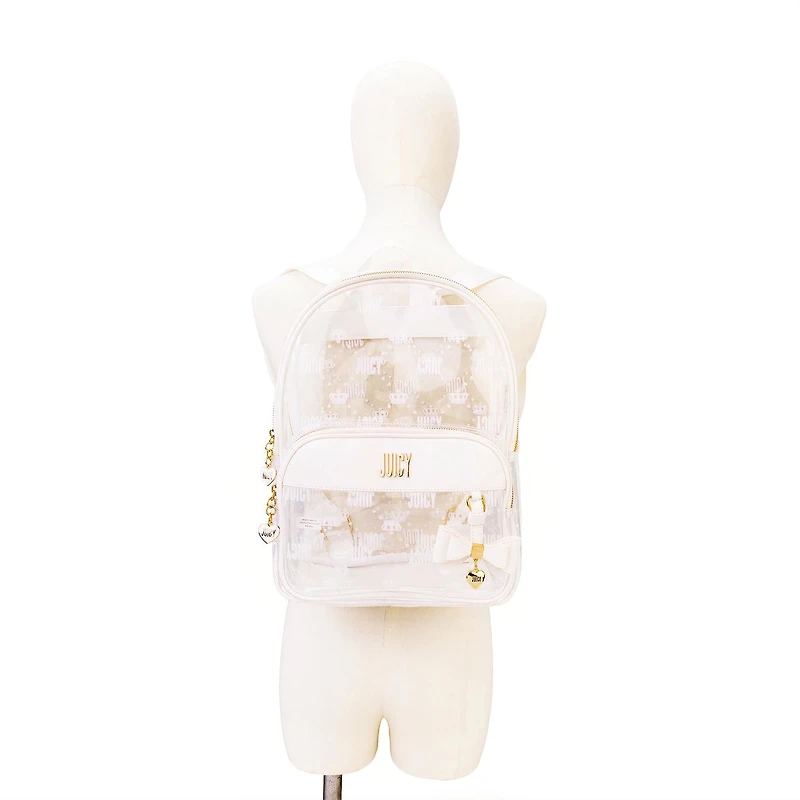 JUICY BREEZE BABE CLEAR PVC BACKPACK