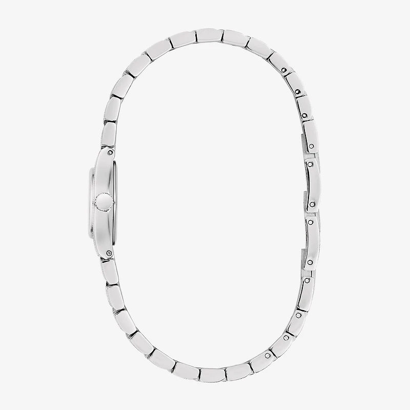 Caravelle Designed By Bulova Womens Silver Tone Stainless Steel Bracelet Watch 43l228