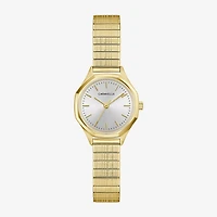 Caravelle Designed By Bulova Womens Gold Tone Stainless Steel Bracelet Watch 44l268