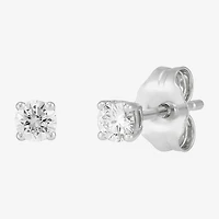 ( H-I, SI2 ) 1/3 CT. T.W. Lab-Grown Diamond 10K Gold 2.5mm Round Stud Earring Set
