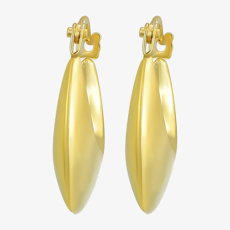 Womens 14K Gold Hoop Earrings