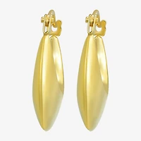 Womens 14K Gold Hoop Earrings