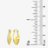 Womens 14K Gold Hoop Earrings