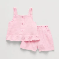 Btween Toddler Girls 2-pc. Short Set