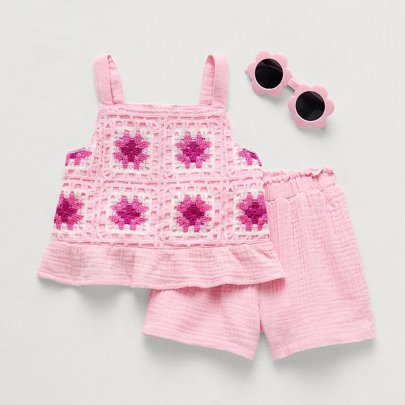 Btween Toddler Girls 2-pc. Short Set