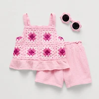 Btween Toddler Girls 2-pc. Short Set