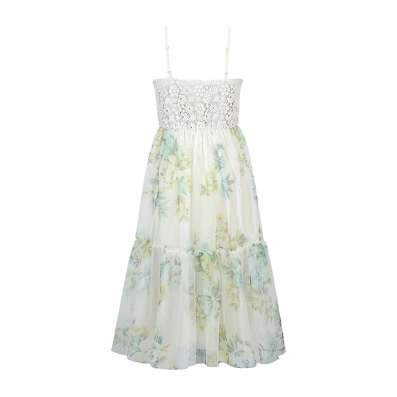 Lilt Big Kid Girls Sleeveless A-Line Dress