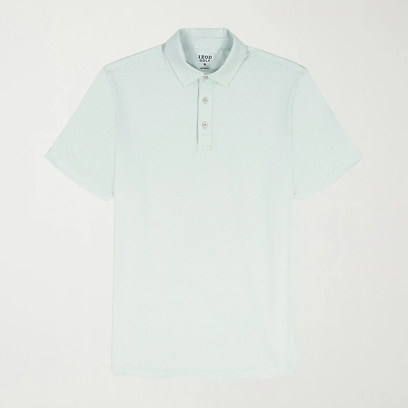IZOD Performance Mesh Mens Regular Fit Short Sleeve Polo Shirt