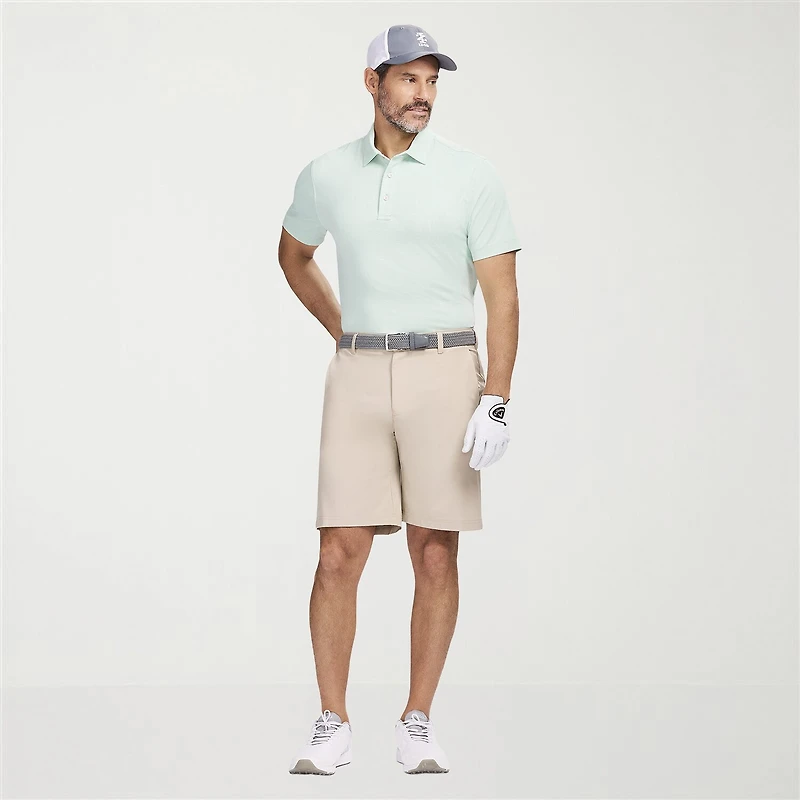 IZOD Performance Mesh Mens Regular Fit Short Sleeve Polo Shirt