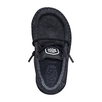 HEYDUDE Wally Stretch Jersey Toddler Boys Round Closed Toe Slip-On Shoe