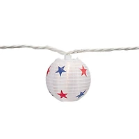 Northlight 8.5ft Stars Paper Lantern Patio Set String Lights