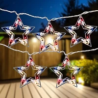 Northlight 5.25ft Stars Patio String Lights