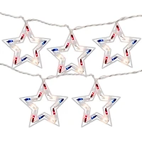 Northlight 5.25ft Stars Patio String Lights